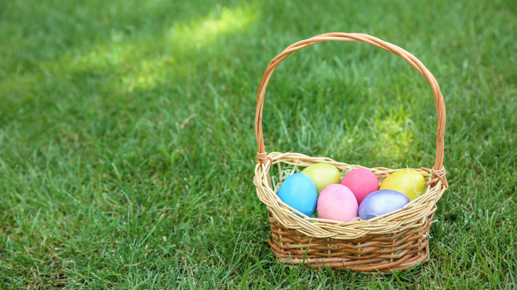 Outdoor Themed Easter Egg Basket • Momma Camping