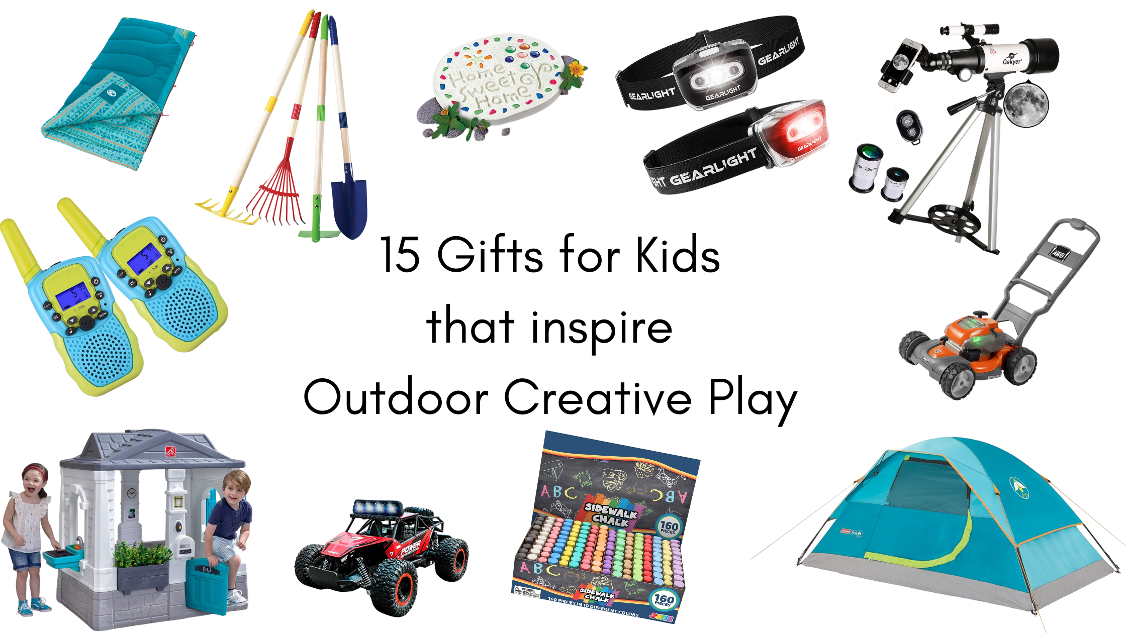 Gifts for Kids that Inspire Outdoor Creative Play