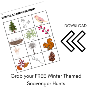 Winter Scavenger Hunt Download Button